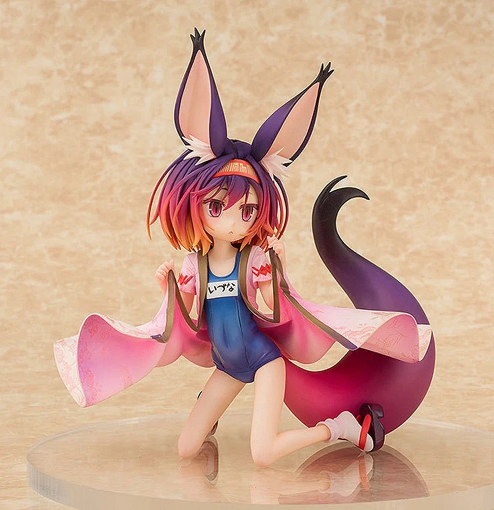 20CM No Game No Life Hatsuse Izuna Figure 1/7 Swimsuit Style Model Toy Gift Collection Aciton Figure PVC Doll