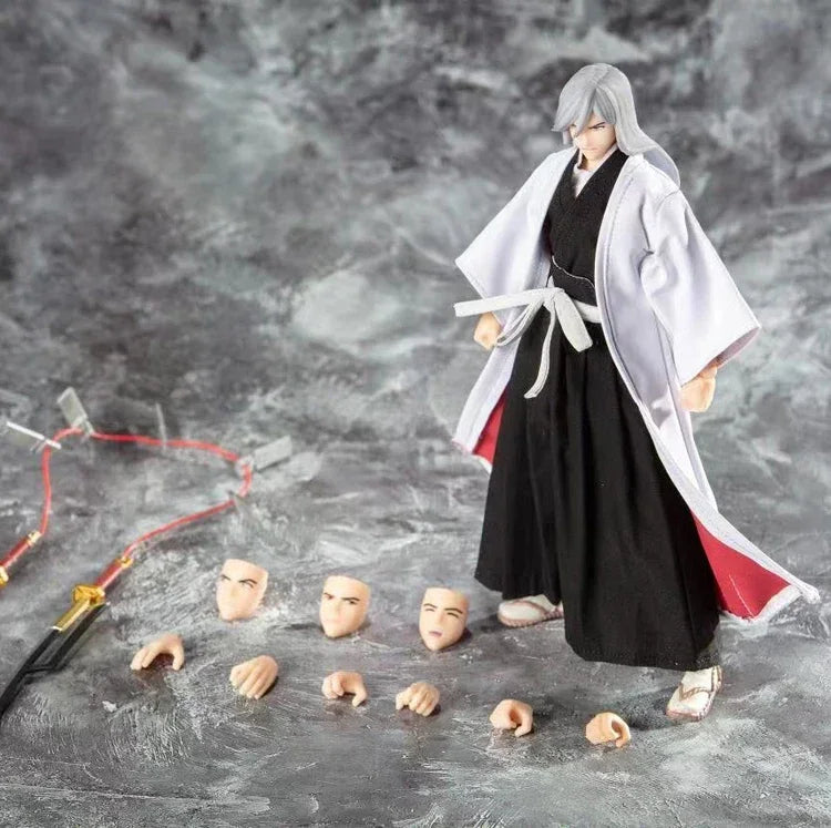 Model GT Bleach Kurosaki Ichigo Aizen Sousuke Ukitake Jushiro Ichimaru Gin 18cm/7inch 1/10 SHF Anime Action Figure Toys Gifts