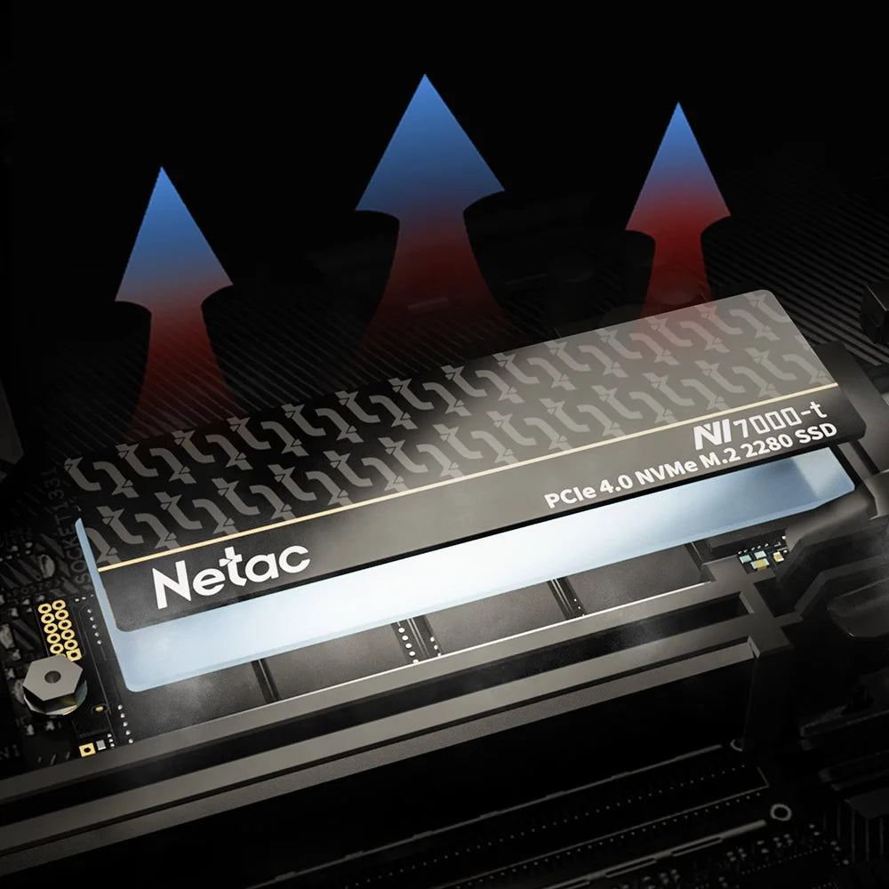 Netac SSD 1TB SSD NVMe M2 2TB 4TB M.2 PCIe 4.0x4 SSD Internal Solid State Hard Drive for PS5 Laptop Desktop