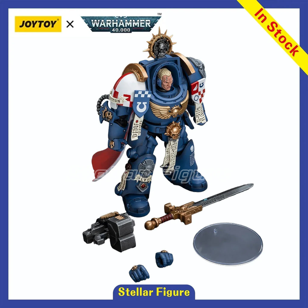 【SF】JOYTOY 1/18 Actionfigur Ultramarines Terminator Captain Severus Agemman Modell Spielzeug Geschenke Sammlung Ornamente