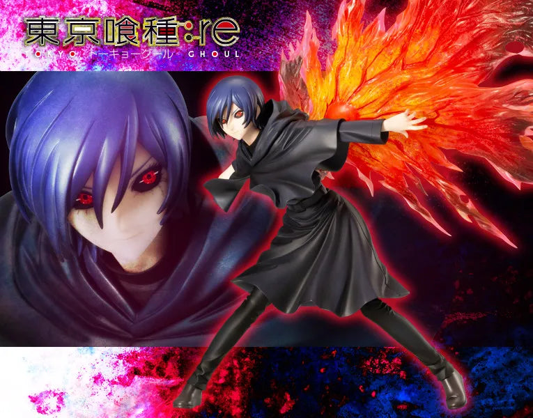 ARTFX J Tokyo Ghoul Haise Sasaki Anime Figure Kaneki Ken Action Figure Touka Kirishima Figurine Collectible Model Doll Toys Gift