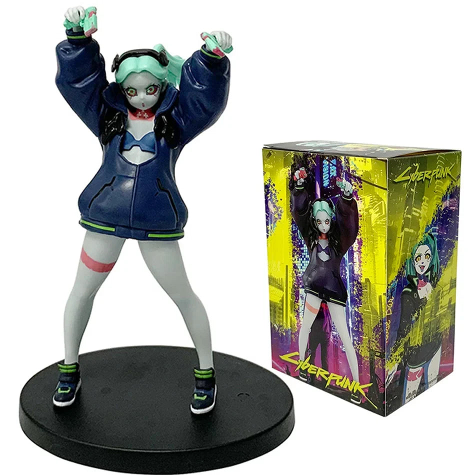 Anime Game Cyberpunk：Edgerunners 17-22cm Lucy Rebecca David Martinez moon  Action Figure Toys Pendant Xmas Birthday Gift