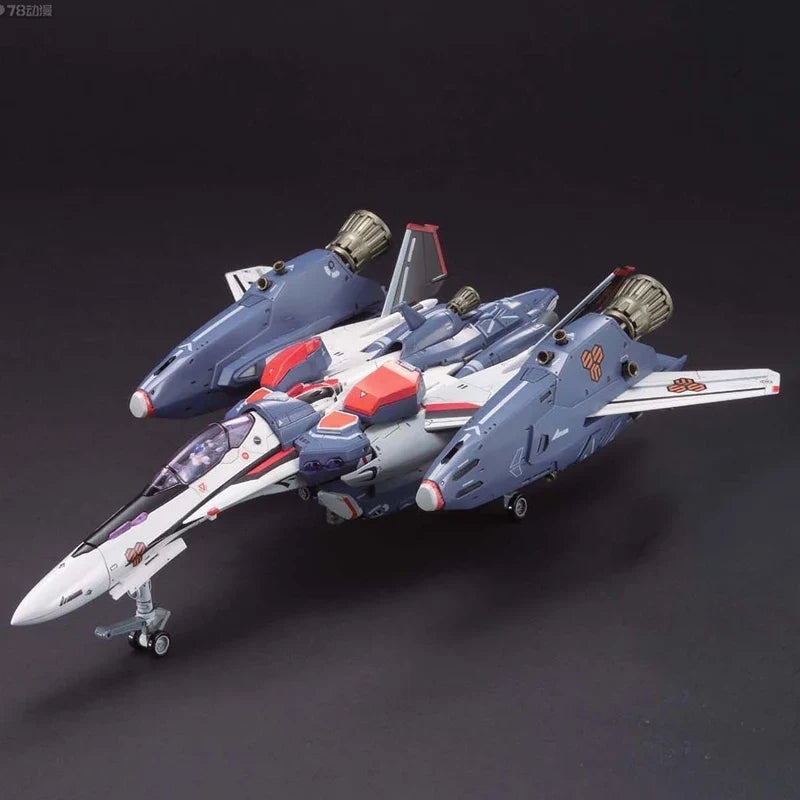 BANDAI ORIGINAL SUPER TIME FORTRESS ASSEMBLY 1-72 VF-25F SUPER MESSIAH EARLY FEMALE MACHINE   Anime Action Figure Assembly TOYS