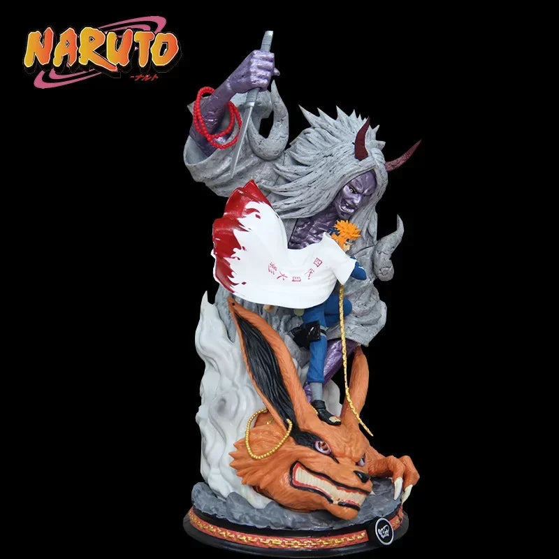 NarAAikaze Minato Gk Fourth Generation mesurost Is Sealed Anime Figure, Modèle décoratif, Statue, Jouet à collectionner 28cm