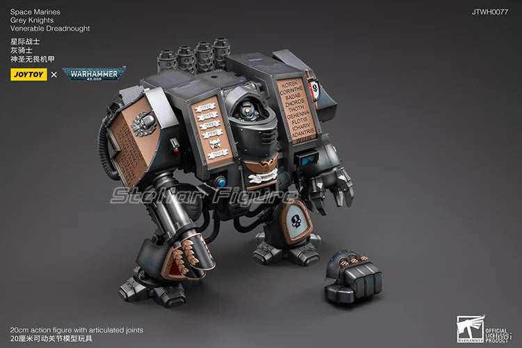 【SF】JOYTOYS 1/18 Action Figure Space Marines Grey Knights Venerable Dreadnought Model Toys Gifts Collection Ornaments