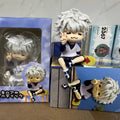 HUNTERxHUNTER Cartoon Q-Version Cat KILLUAZAOLDYECK Anime figure Doll Toys Desktop Ornament decor Collect Model Garage Kit Gifts