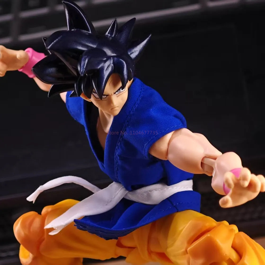 For Dragon Ball Clothes Series Figures Goku Daoist Robe Orange Uniforms Training Suit Goku Clothes Accessories Shf Toy No Figure