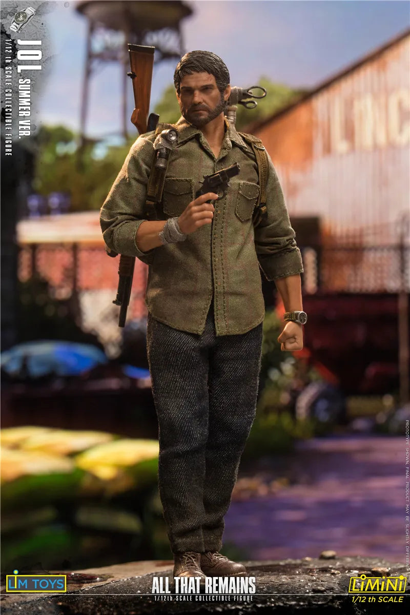 LIMTOYS LMN004 LMN005 LMN006 1/12 The Last Survivor Joel Ellie Action Figure Model 6'' Soldier Full Set Toys for Collection