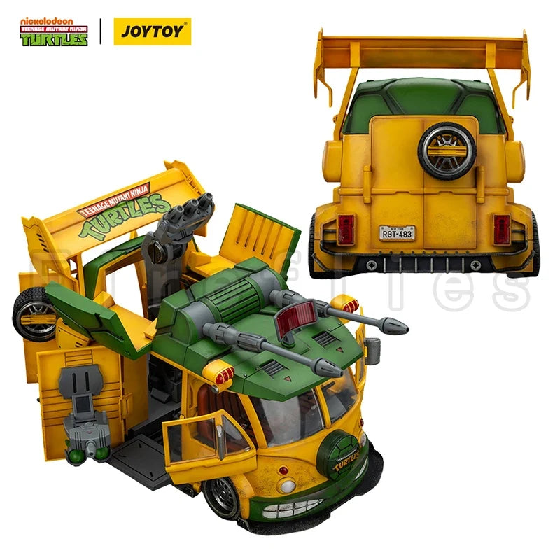 [Pre-Order]1/18 JOYTOY Action Figure Turtles Van Anime Model Toy