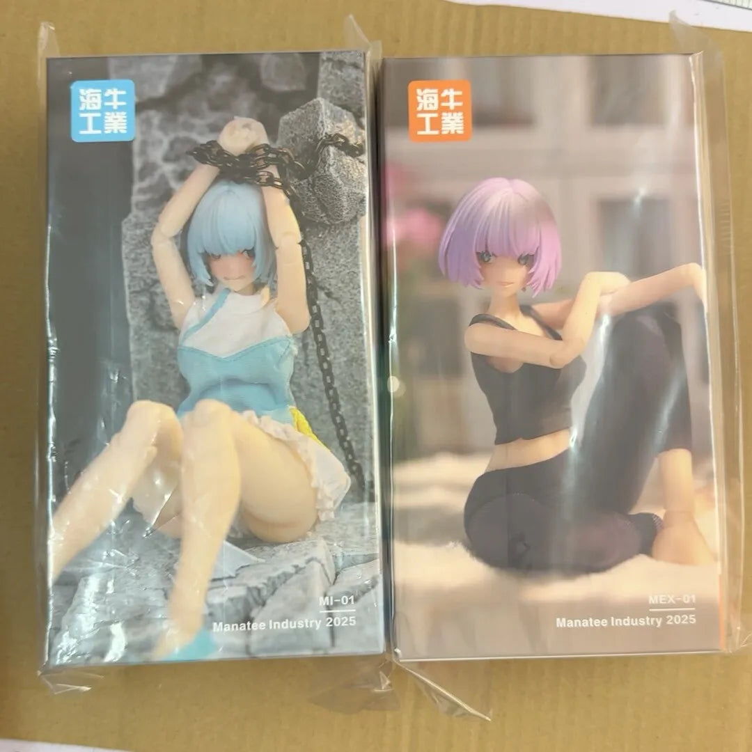 IN STOCK MANATEE INDUSTRY 1/12 Scale Collectible Figure Inanna Lively Cute Yoga Sports Girl 6Inch Women Soldier Action Model Toy