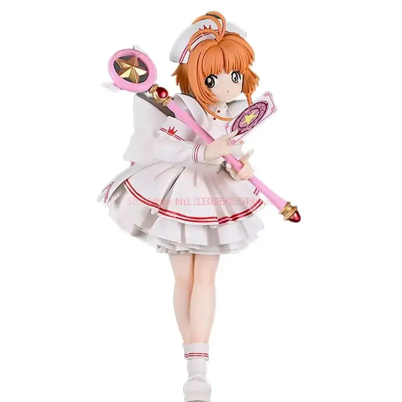 Hot Cardcaptor Sakura Anime Pvc Figure - Kinomoto Sakura Collectible Desk Decoration Model Statue Birthda Gift Toy