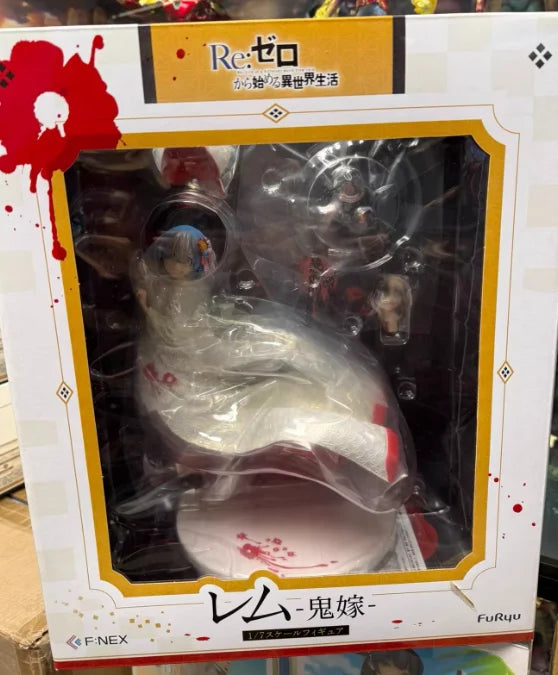 【SF】In Stock F:NEX Re Life A Different World From Zero REM 1/7 Scale Figures Model Collection Gift