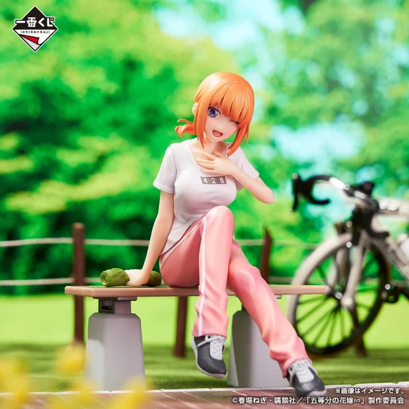 In Stock Bandai Ichiban The Quintessential Quintuplet Ichika Nakano Nino Miku Itsuki 5 Years Later Figure Anime Action Model Toy