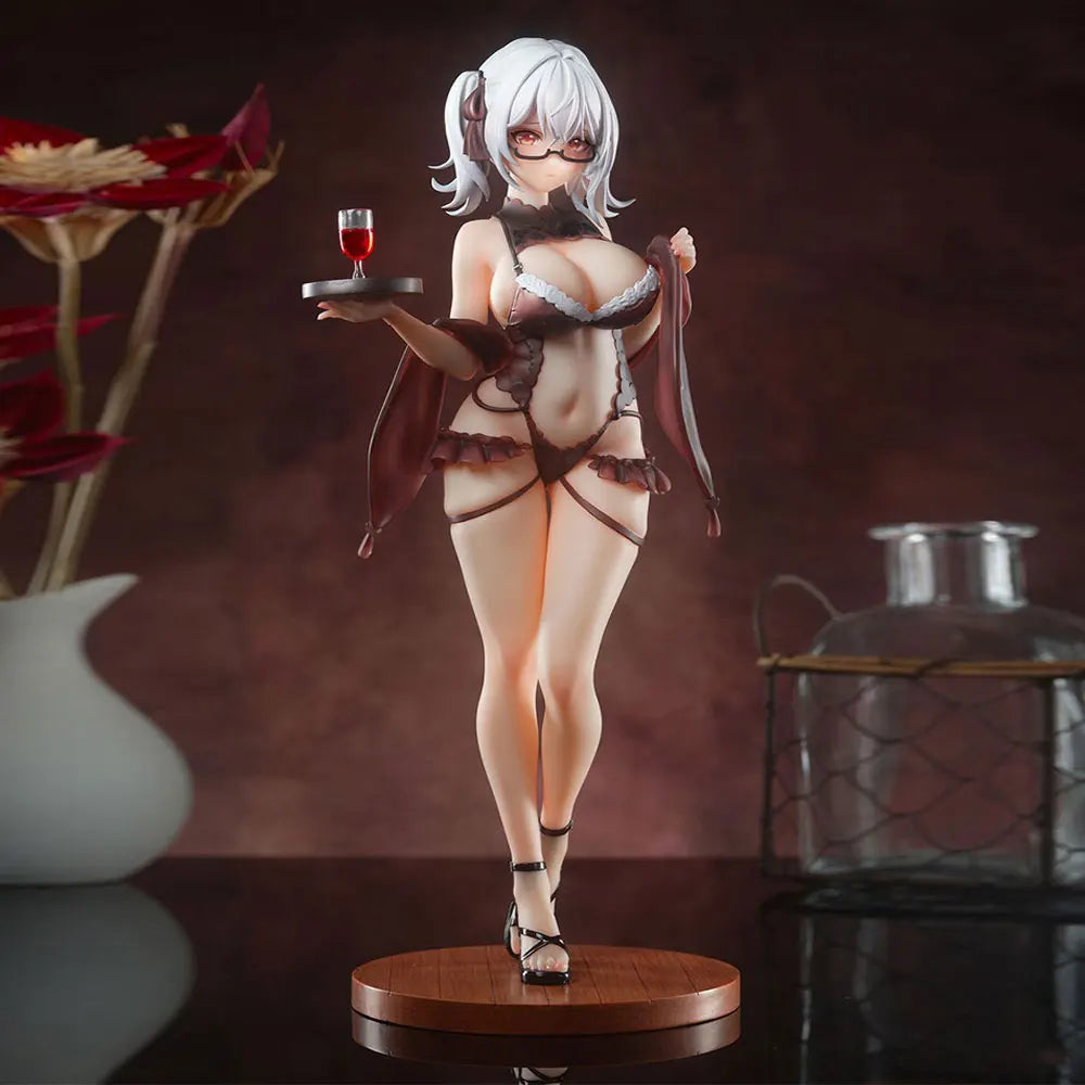 28CM Shiny Series Figur Barkeeperin Cynthia Stand Animationsmodell Spielzeug Geschenke Sammlung Dekoration Ornamente PVC