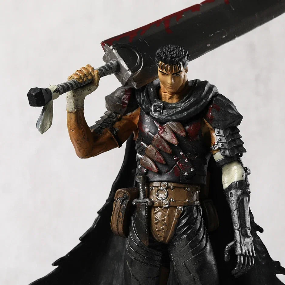 Guts Black Swordsman Anime Statue Decoration Collection Figurine Model Toy