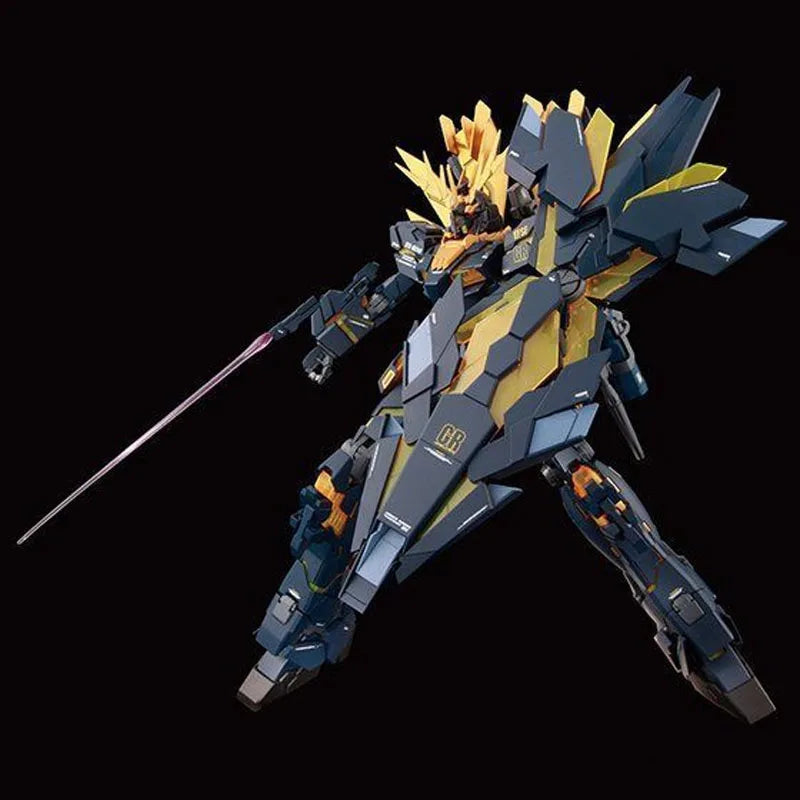 Bandai Original MG Unicorn Gundam Unit 2 Banshee Norn RX-0 [N] 1/100 Anime Action Figure Assembly Model Toys Gifts For Children