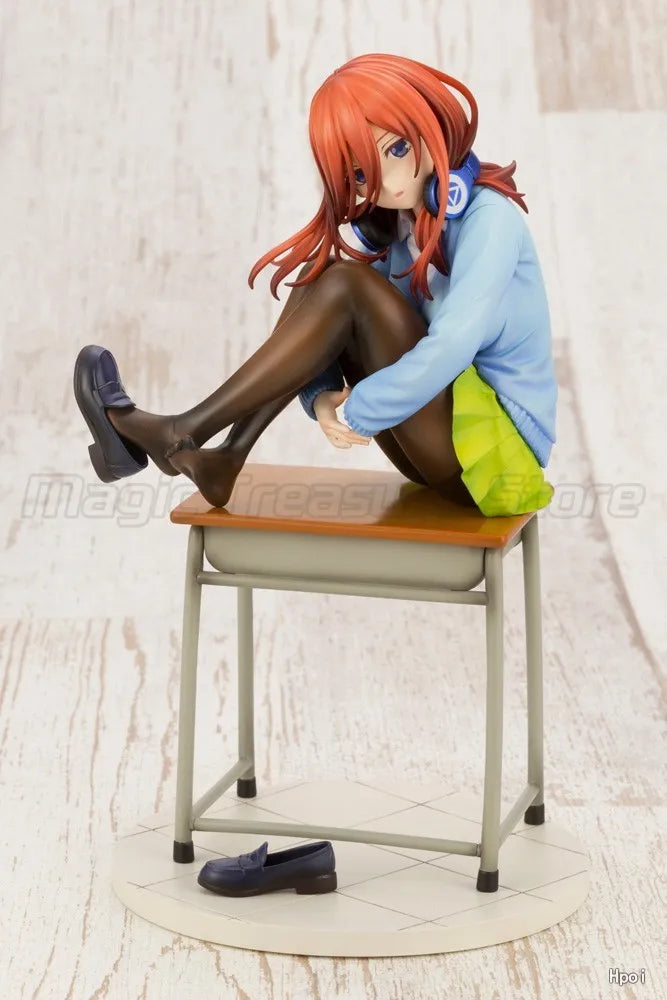 【MT】Original KOTOBUKIYA The Quintessential Quintuplets Nakano Miku 1/8 Scale Figure Toy Model Collection