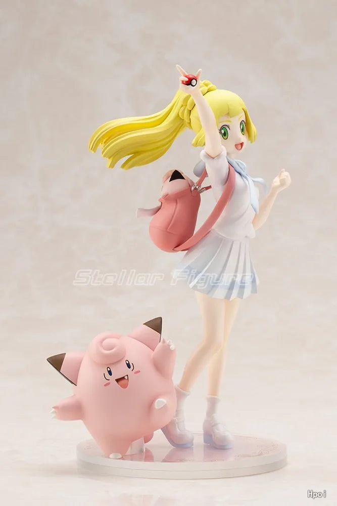 【SF】Original KOTOBUKIYA Pokémon Lilii and Pipi 1/8 Figures Anime Models Toys Gifts