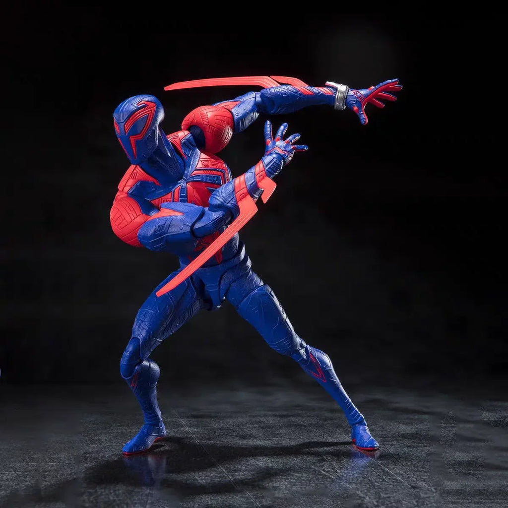 In Stock Original SH Figuarts SHF SpiderMan 2099 Spider Man Across The Spider Verse Action Figures Anime Figure Model Toy