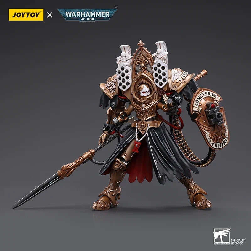 【Pre-Sell】 JOYTOY Dark Source Warhammer 40k Adepta Sororitas Abbess Sanctorum Morvenn Vahl 1:18 Movable Soldier Model