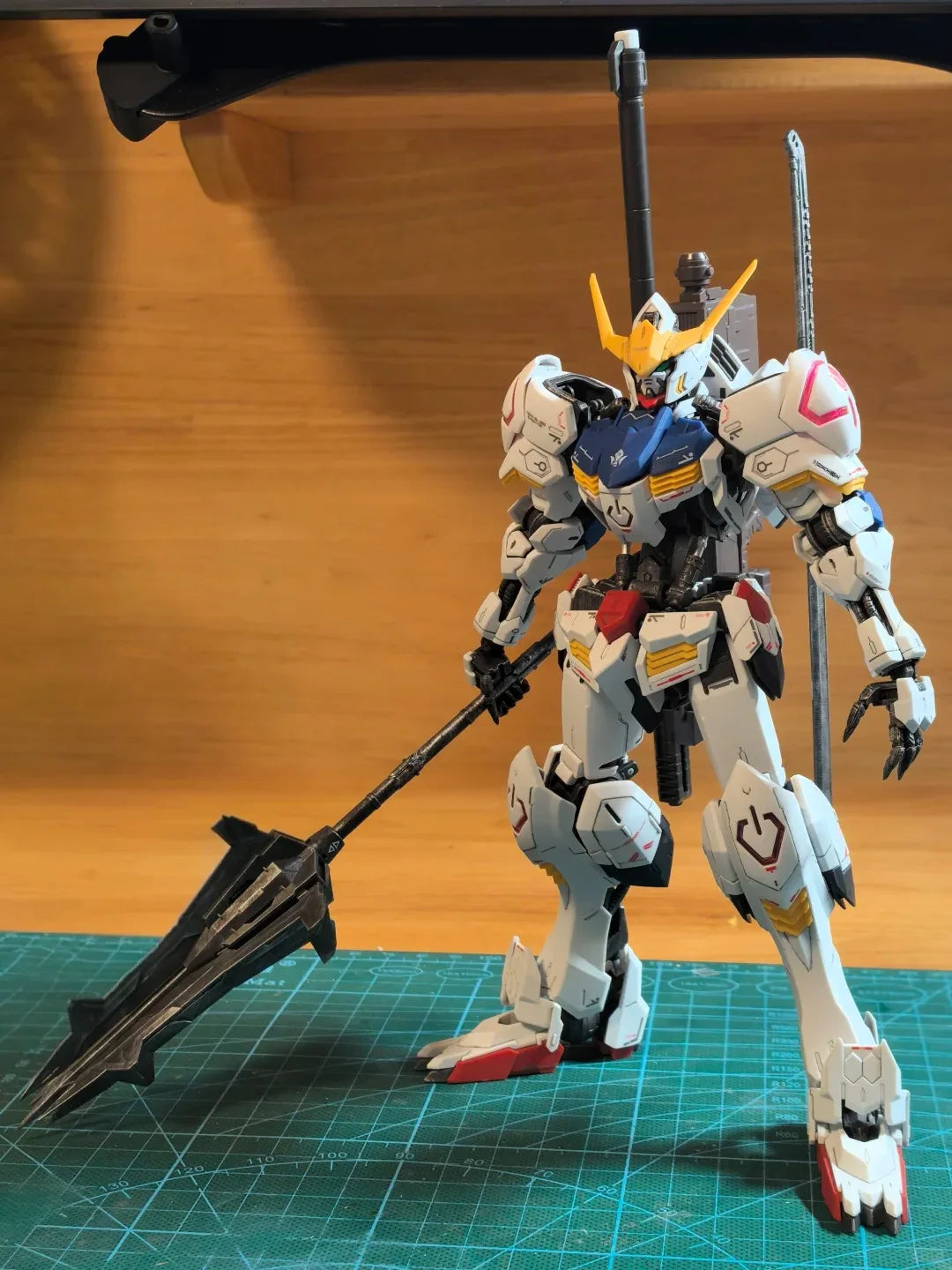 In Stock New SUPA MODEL MG 1/100 Barbatos Assembly Model Kit Plastic Model Kits Collection Action Figure Toy Kids Gifts