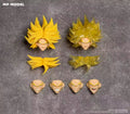 【ZT 01 in Stock】ZT Studio Ancient Warrior Broly Green Yellow Long Hair 1/12 Action Figure Anime Character Figure Collection