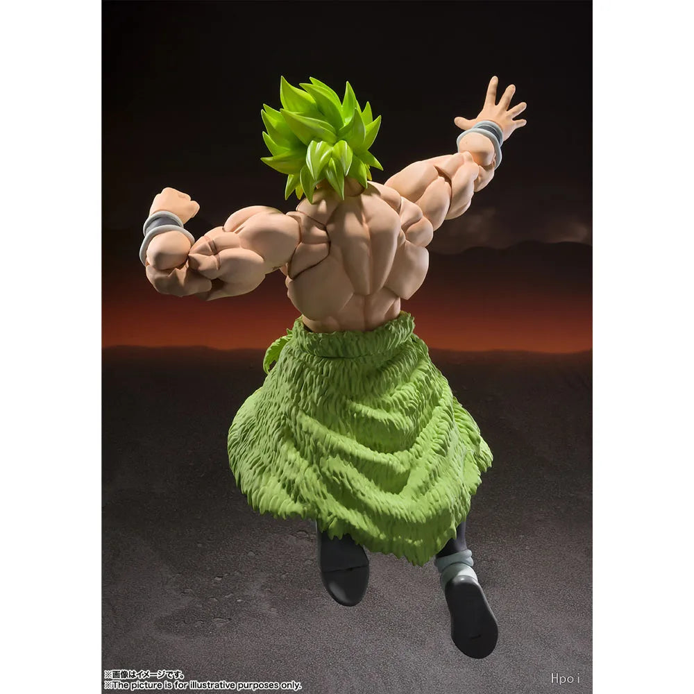 100% Authentic In Stock Bandai S.H.Figuarts Dragon Ball Super Saiyan Broly Full Power Anime Action Figure Collection Model Toy
