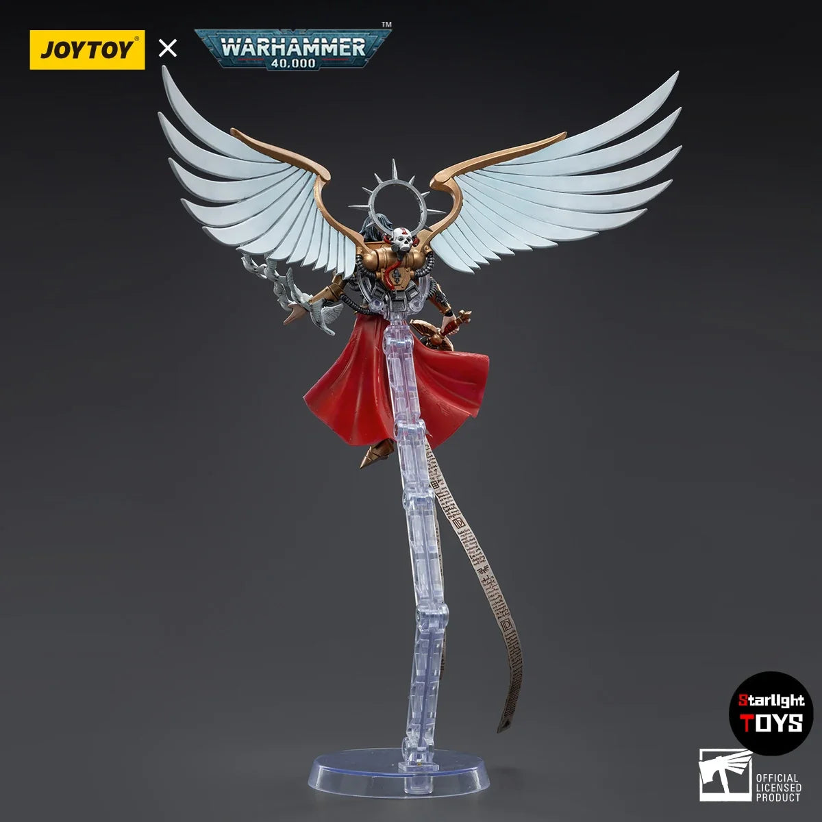 JOYTOY Warhammer 40K Adepta Sororitas Celestine The Living Saint Model Toy Gift 1/18 Action Figure