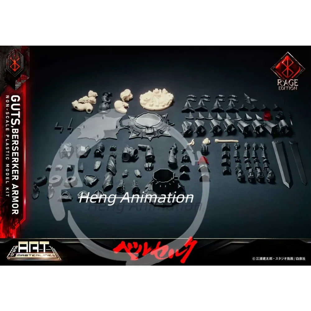 pre-sale Prime 1 Studio Berserker Armor Rage Plastic Model Kit Unpainted White Model Q1 26