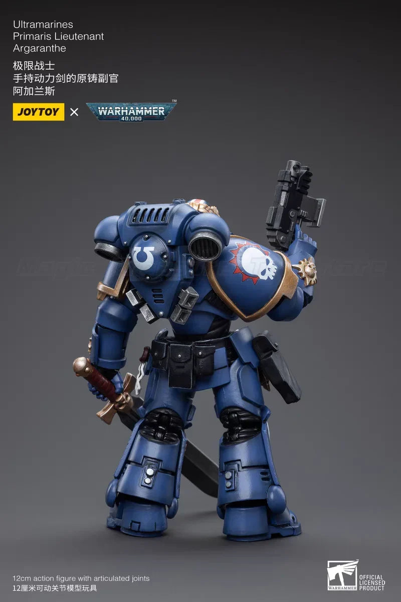 【In stock】 JOYTOY 1/18 action figure warhammer 40k Ultramarines Primaris Lieutenant Argaranthe Figures Anime Ornaments  Gifts