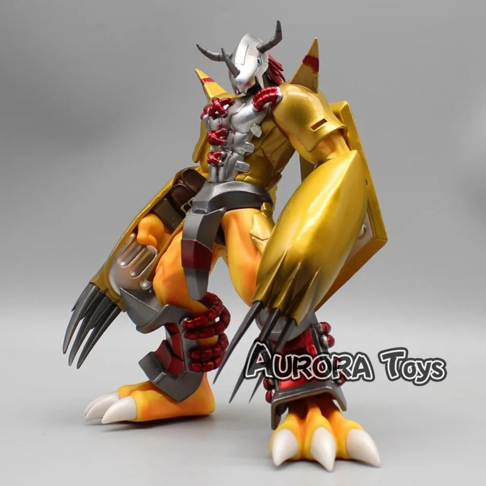 8.26in/21cm Anime Digimon Adventure Figure War Greymon Figure PVC Collection Model Toys Gifts