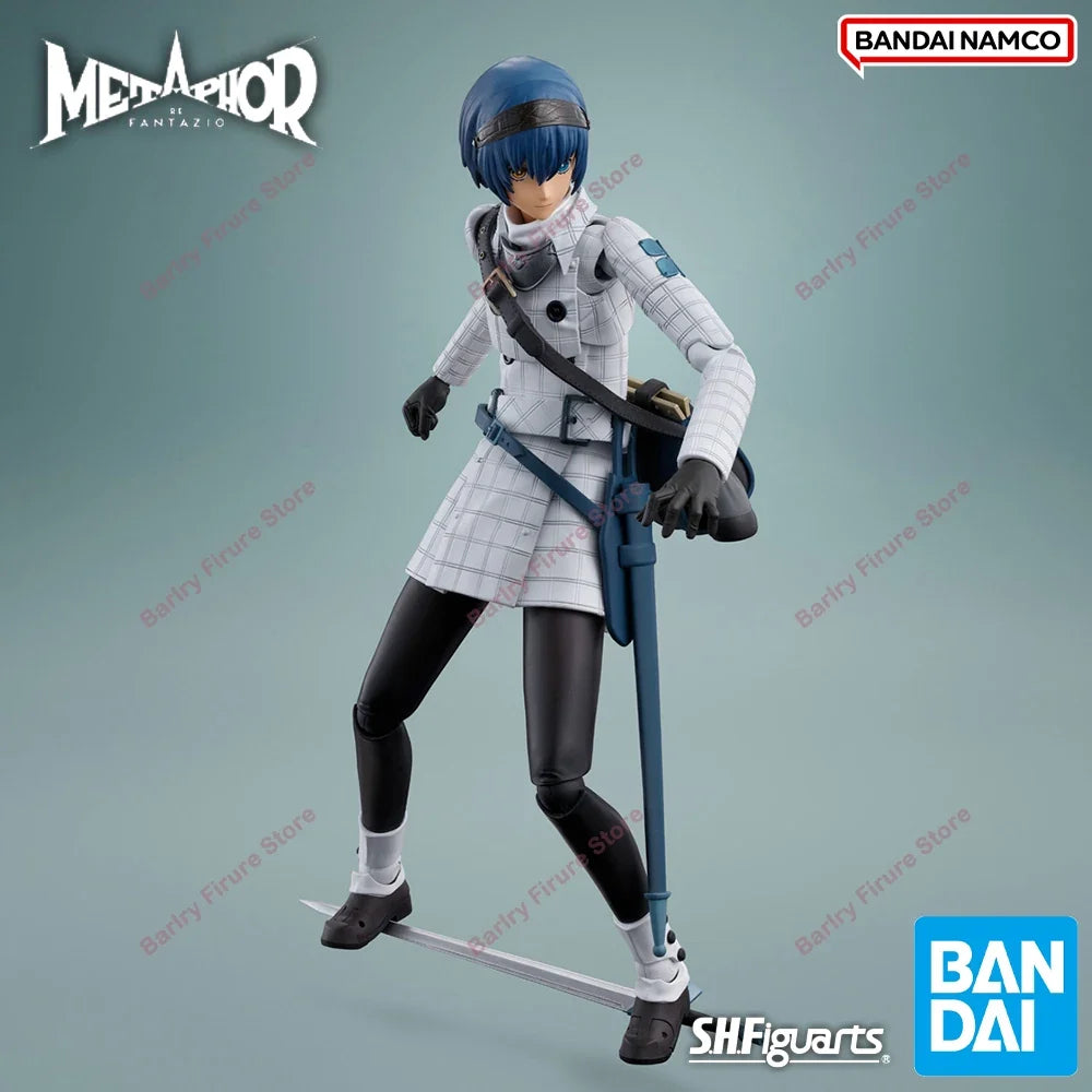 In Stock BANDAI S.H.Figuarts SHF Metaphor: ReFantazio Protagonist Shujinkou Anime Figure Action Figurine BANDAI Boxed Model Toys