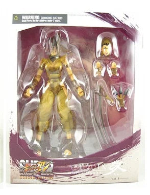 Play Arts Kai Ibuki Street Fighter IV Square Enix Action Figure Collectible Toy Adult Suitable Joint Mobile Game Origin