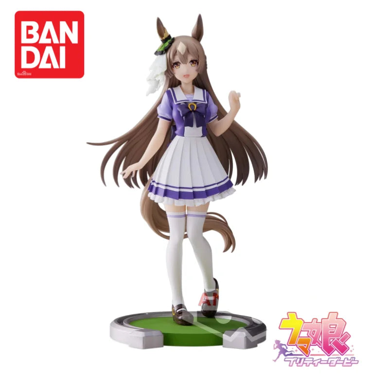 In Stock Original Bandai Banpresto Pretty Derby Oguri Cap Action Figure Figurine Model Ornaments Brand New Boxed 100% Genuine