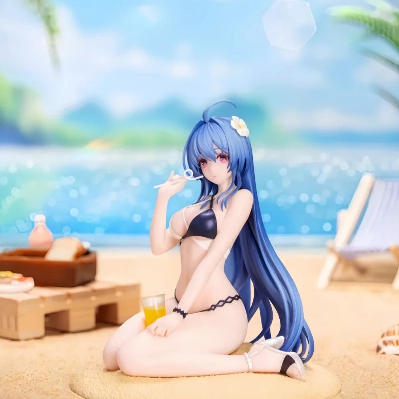 Neu Original Myethos Helenena Anime Figur Shiny Wave Badeanzug Ver Sammler Strand Szene Statue Geschenke Für Jungen