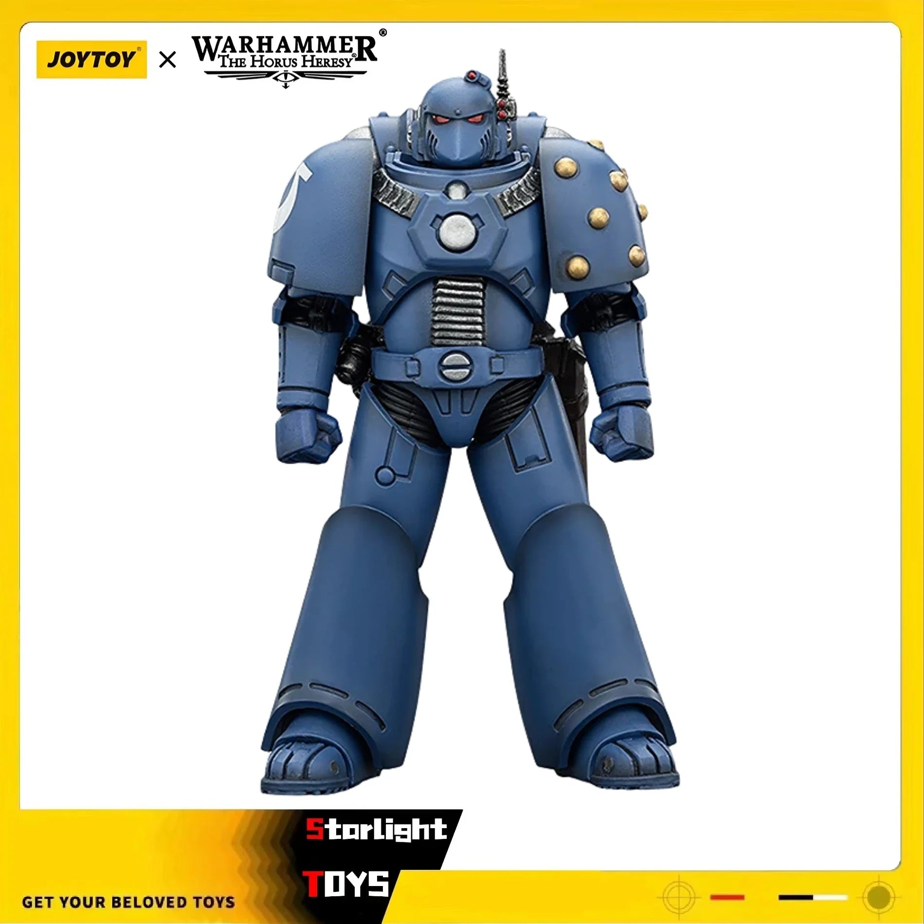 JOYTOY Warhammer 40K Ultramarines MKVI Tactical Legionary 1/18 Action Figure Toys Collection