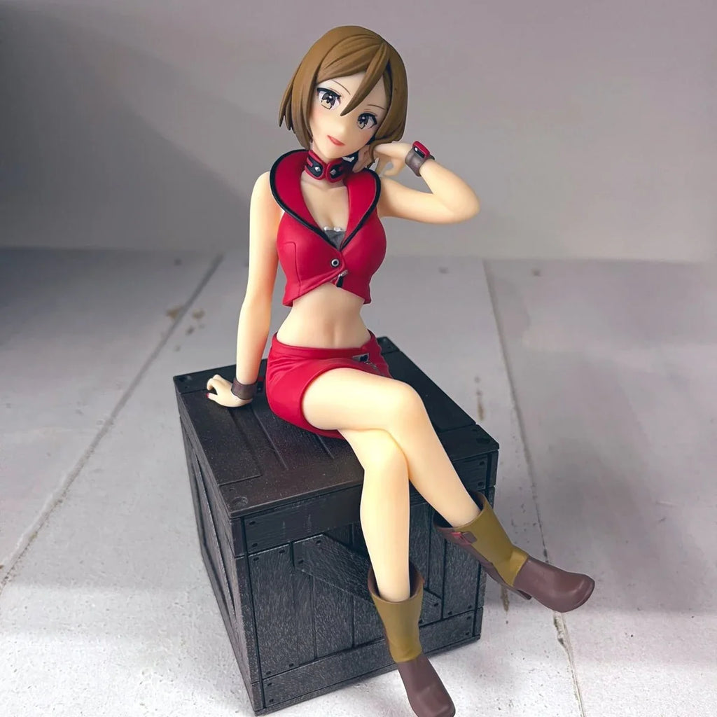 100% Original FuRyu Noodle Stopper Figure Piapro Characters Meiko Collection Series Garage Kit Model Toys Anime Figure