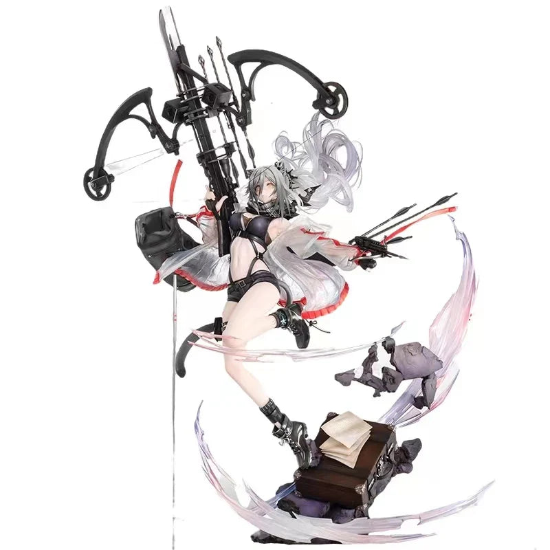 【Vorverkauf】Arknights Actionfiguren Schwarz Anime Figur Statue Figuren Cartoon Spielzeug Sammlermodell Ein schönes Geschenk