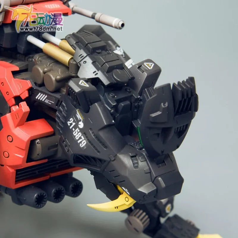 Spot BT JS009 Black Mecha Longtooth Tiger ZOIDS Soth Mechanical Beast Black Knight Action Figure Toy Assembly Model