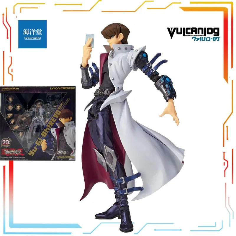 KAIYODO Original Finished Product Movable Vulcanlog Series Yu-Gi-Oh! Anime Action Figure Model Toys Collectible Gifts for Friend