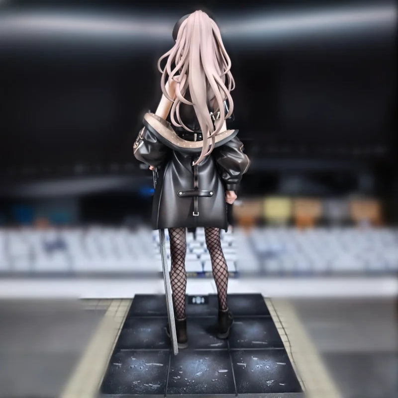 In Stock 25cm Myethos Neco Original Character A-Z:[B] Full Dress Black Uniform Girl Figure Statue Model Anime Collection Gift
