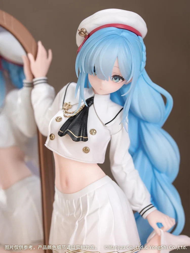 New Original Myethos Gift Azur Lane 19.5cm Hms Janus About Changing Clothes Time Model Action Figure Collecting Toy Gift Stock