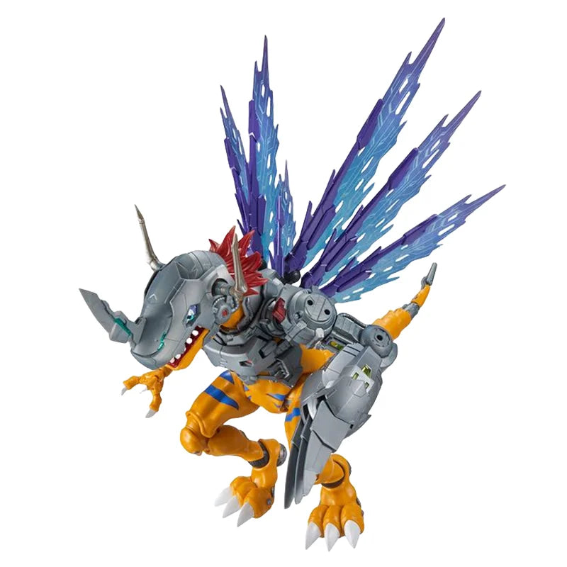Spot Direct Delivery Bandai Original Digimon Adventure Anime Model FRS METALGREYMON VACCINE Action Figure Toys For Children