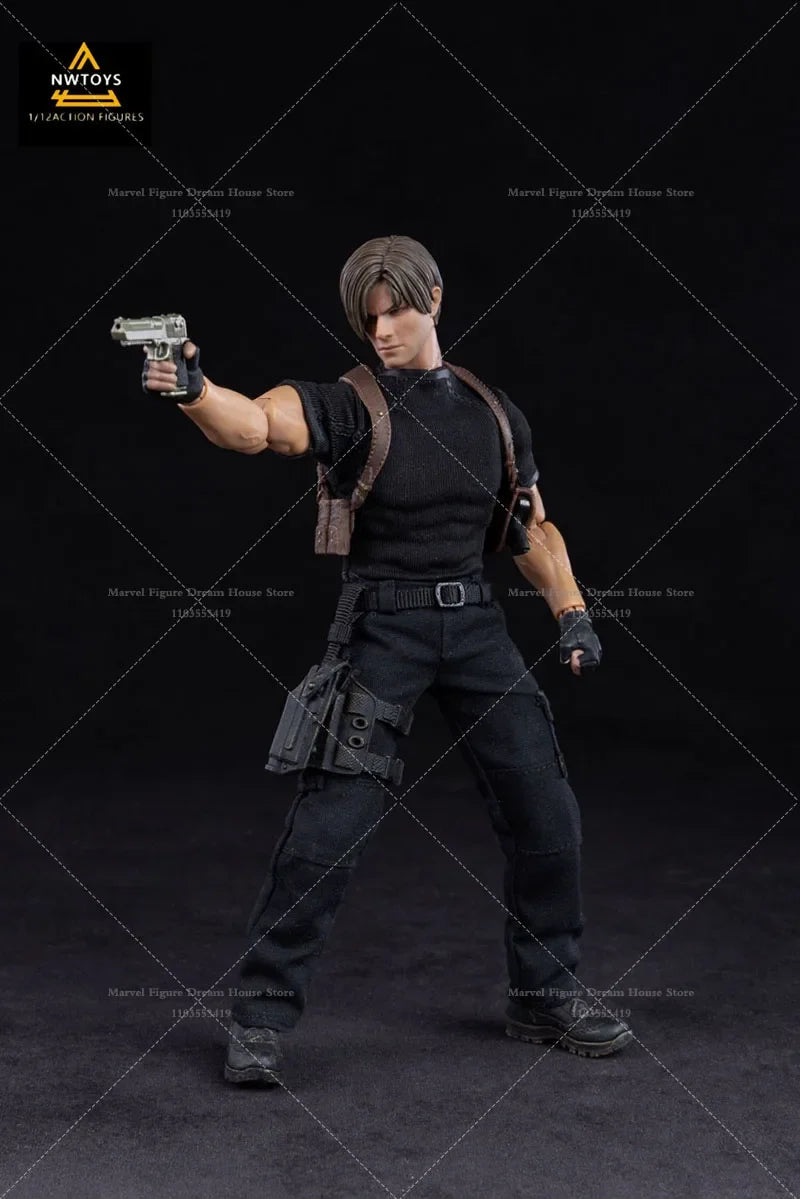 1/12 Scale Urban Experts Modern Agents Mature Cool Leon 6-inch Full Set Action Figure Soldier In Stock Nwtoys Basic Edition