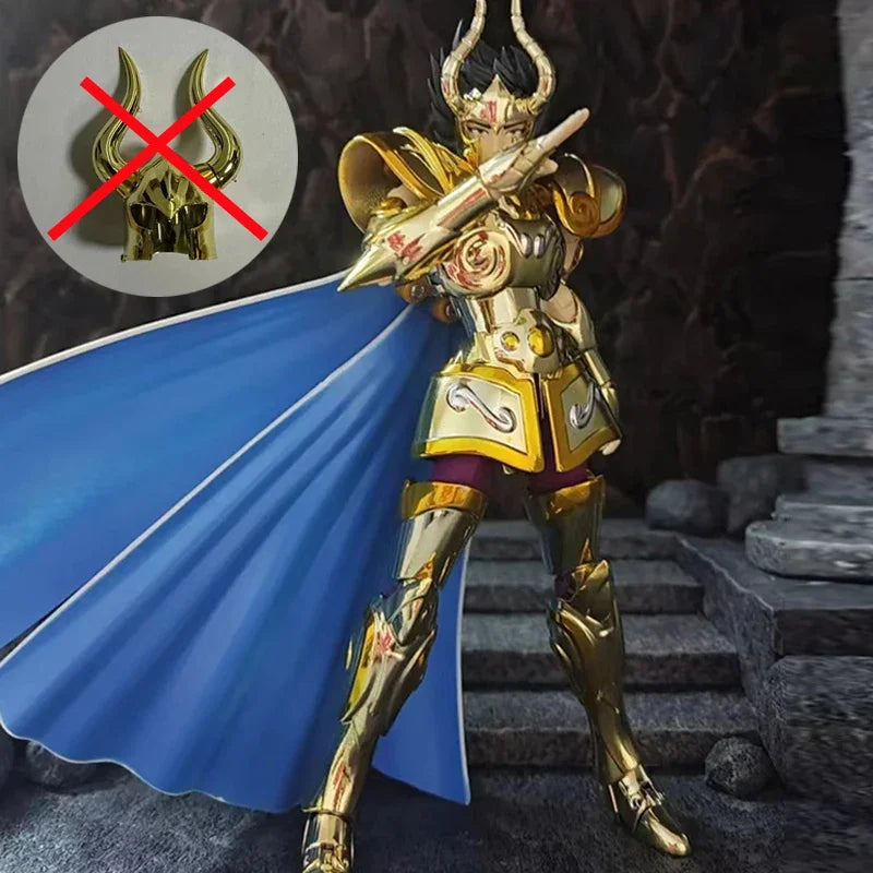 In Stock CS Model Saint Seiya Myth Cloth EX Capricorn Shura Gold/24K/OCE Knights of The Zodiac Metal Armor Anime Action Figure