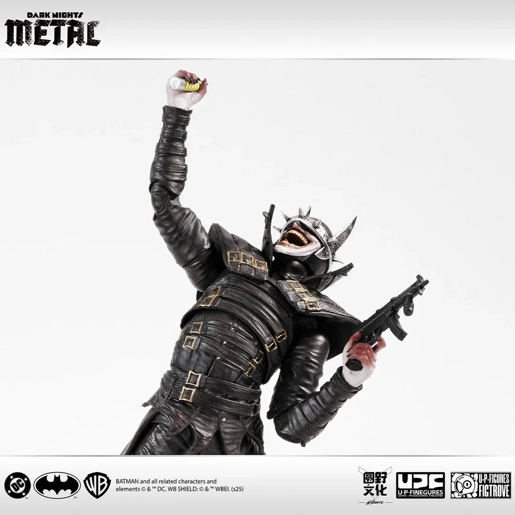 U-P-Finegures Batman Dark Nights: Metal The Batman Who Laughs DCC Model Action Figure Trendy Toys Desktop Doll Collectibles