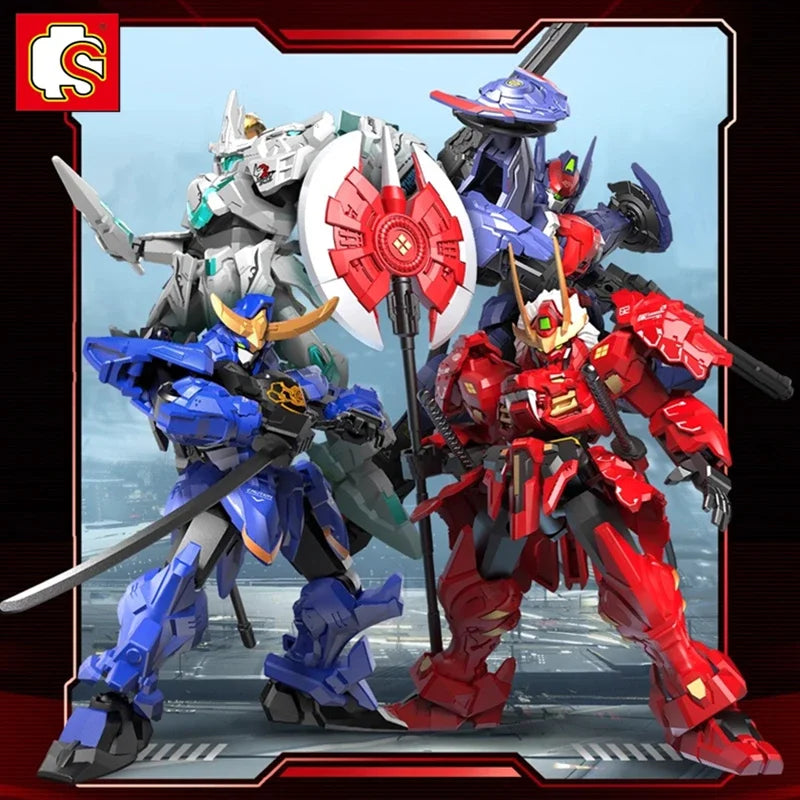 SEMBO Ancestral Effect building blocks Kai's Tiger Brahma Maru assembled model anime peripheral mecha figures birthday gift