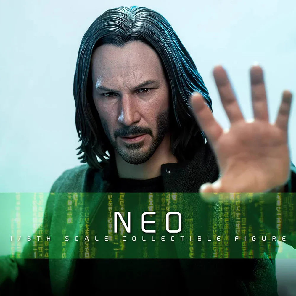 HT HotToys MMS657 1/6th Scale Collectible Neo Cloth Action Figure The Matrix Resurrections Film Keanu Reeves 12 Zoll Soldat