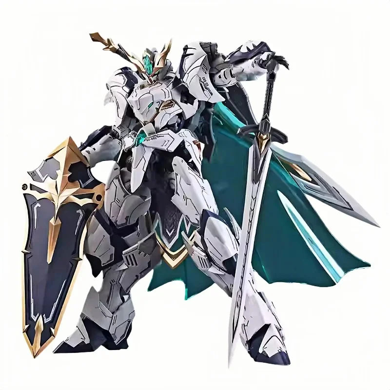 SNAA Knights of The Round Table Percival Tristan Achilles Lancelot Model Kit Collectible Action Figure with Dual Armor Modes
