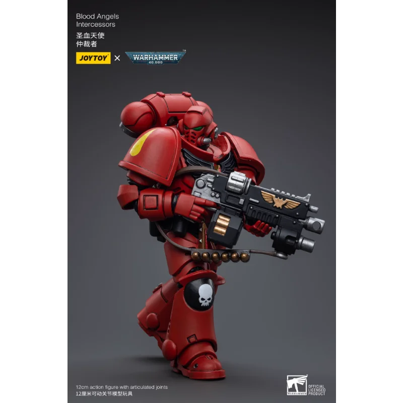JOYTOY Dark Source Warhammer 40K Holy Blood Angel Arbitrator 1:18 Fully Moveable Soldier Model Play Tricks